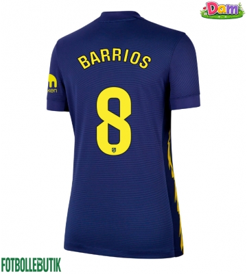 Atletico Madrid Pablo Barrios #8 Bortatröja Kvinnor 2025-26 Kortärmad